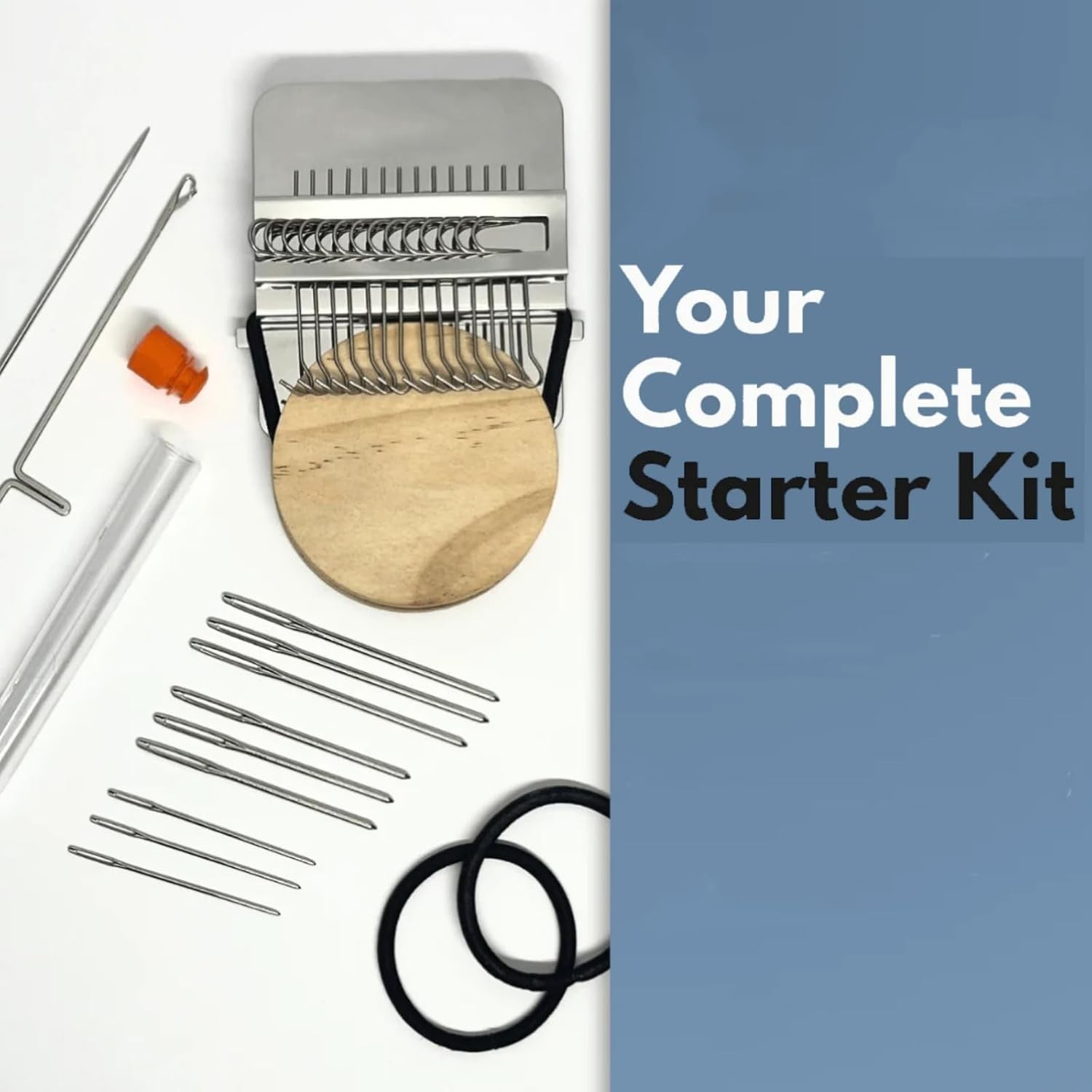 Knit Patch Kit Darning Loom, Knitpatch Patchmaker 2.0 Kit, Loom Knitting Machine