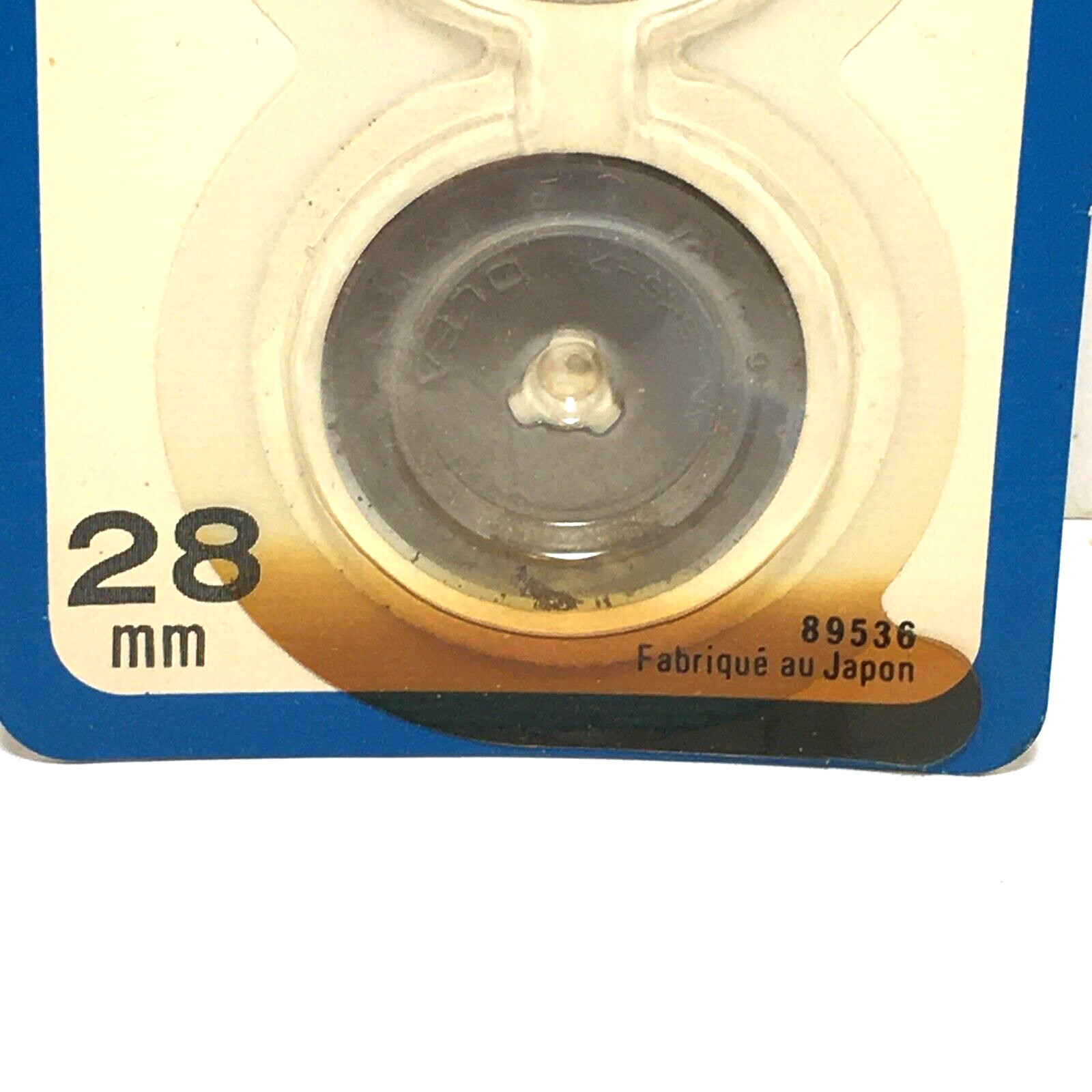 OLFA – spare rotary 28mm blade RB28-1 Tungston craft fabric quilting Vintage NOS