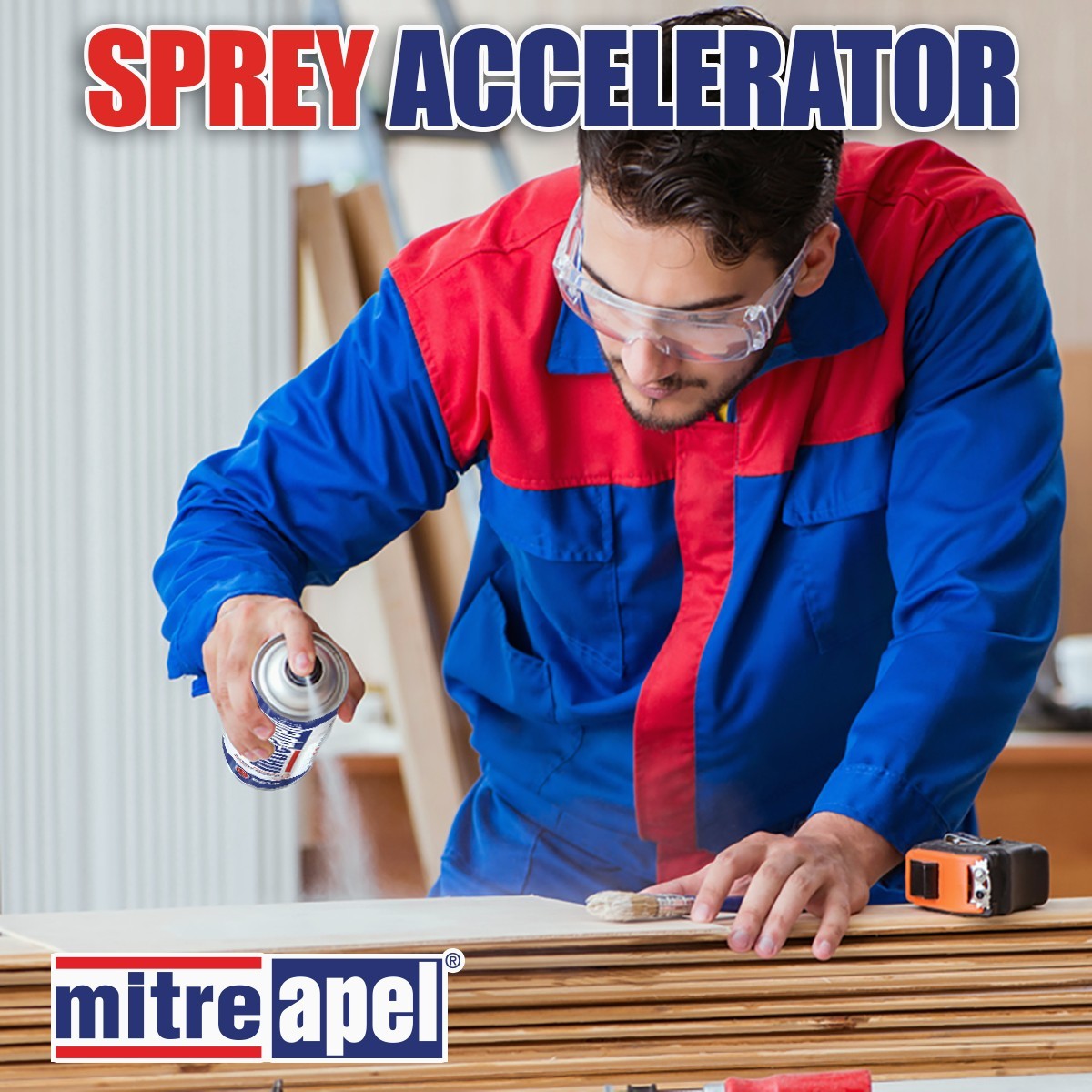 CA Glue with Activator 3-Pack Instant Bond Super Glue Accelerator for Woodwork