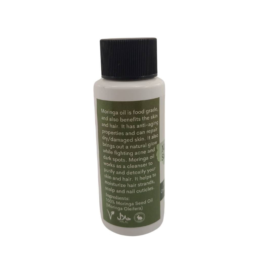 Moringa Seed Oil – 100% Pure Natural Organic Cold Pressed Unrefined Skin Care