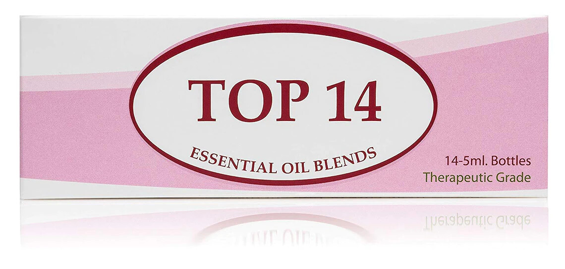 Essential Oil Blends Set 14 – 5 ml. 100% Pure Natural Therapeutic Grade Oils Lot
