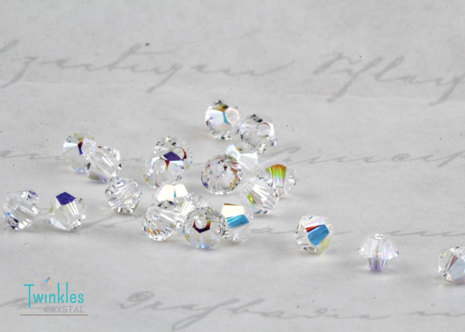 #5328 – 3mm Swarovski Crystal Beads Xilion Bicone Beads Crystal AB