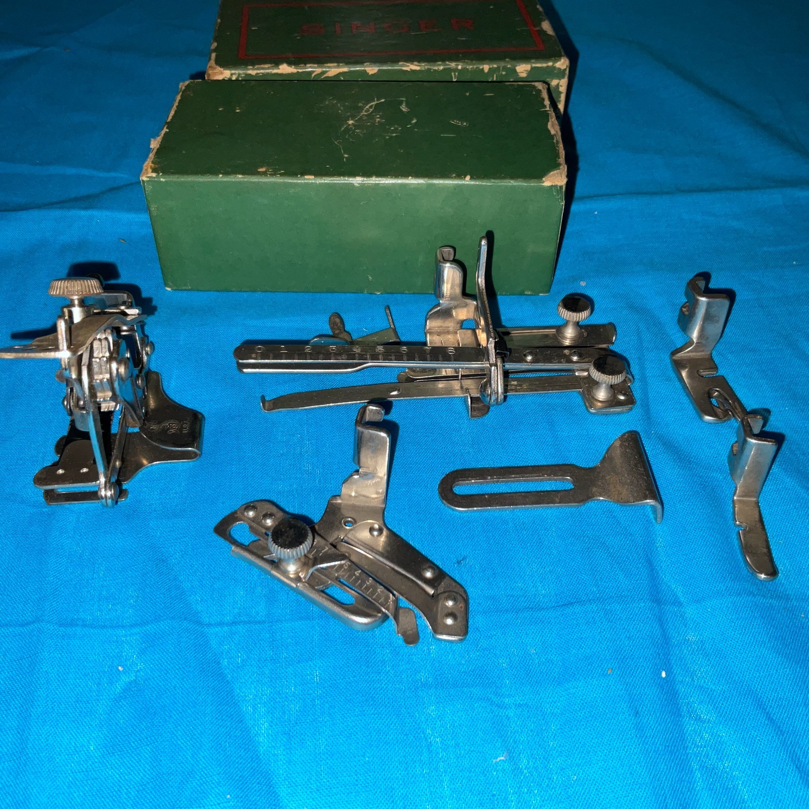 Singer Low Shank Attachments Genuine OEM USA As Found