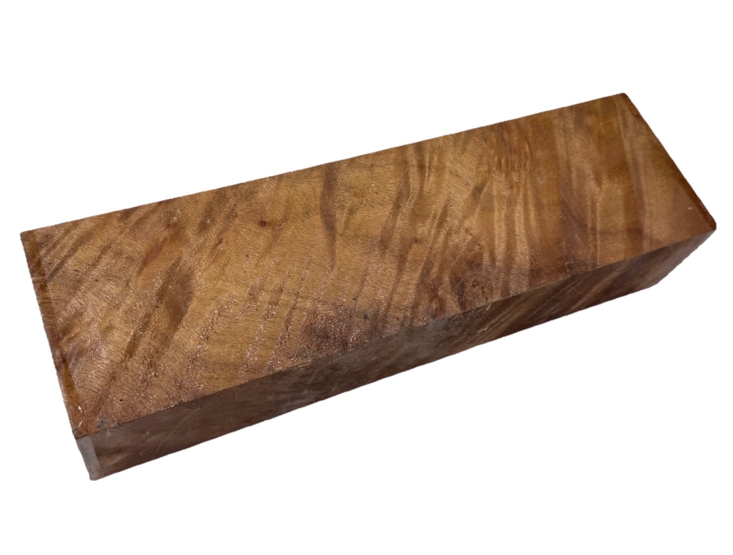 Camphor Burl wood block 11″ x 3-3/16” x 2-1/4″ (c71) Dried Craft Block