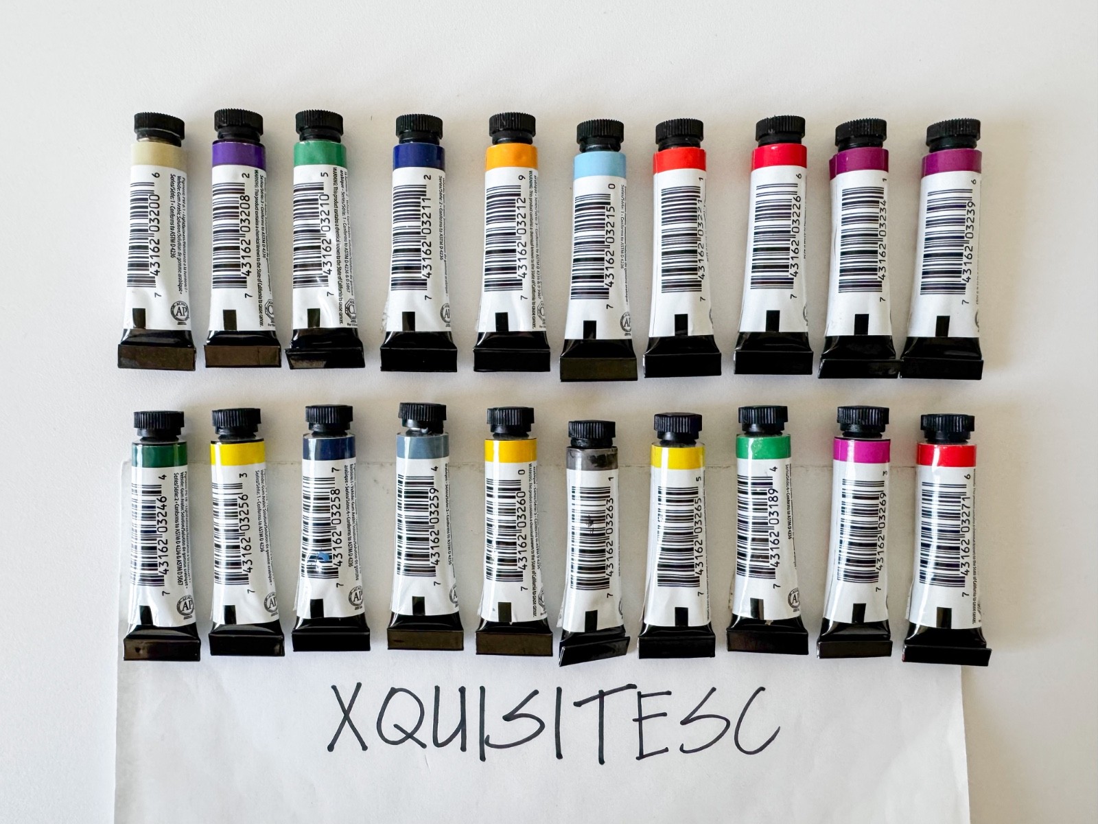 20 NEW Daniel Smith Extra Fine Watercolors Paint 5ml / 0.17 fl oz Tubes
