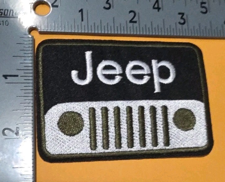 Car Auto Jeep Logo Embroidered Iron/Sew On Patch
