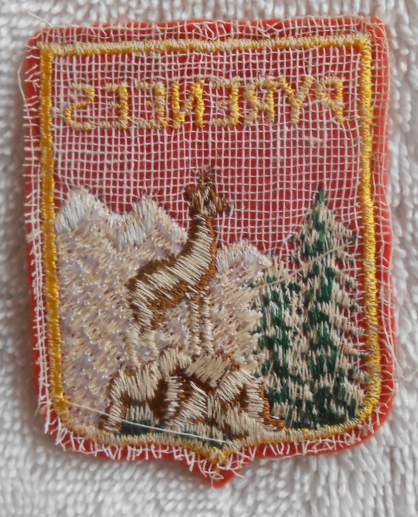 Pyrenees France/Spain Border Sew-On Patch 2″ X 2.5″ Unused
