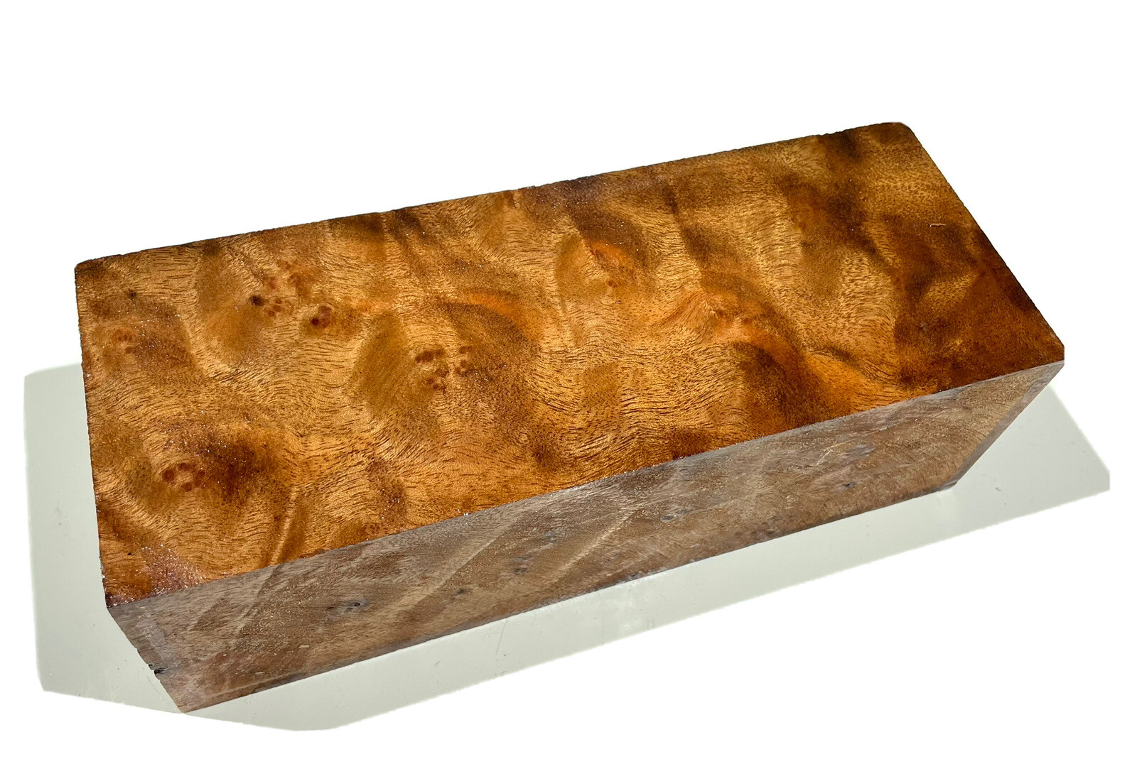 Camphor burl wood block 2-7/8″ x 3-1/2″ x 9-1/8″ (q64) Dried Burl Turning Blank