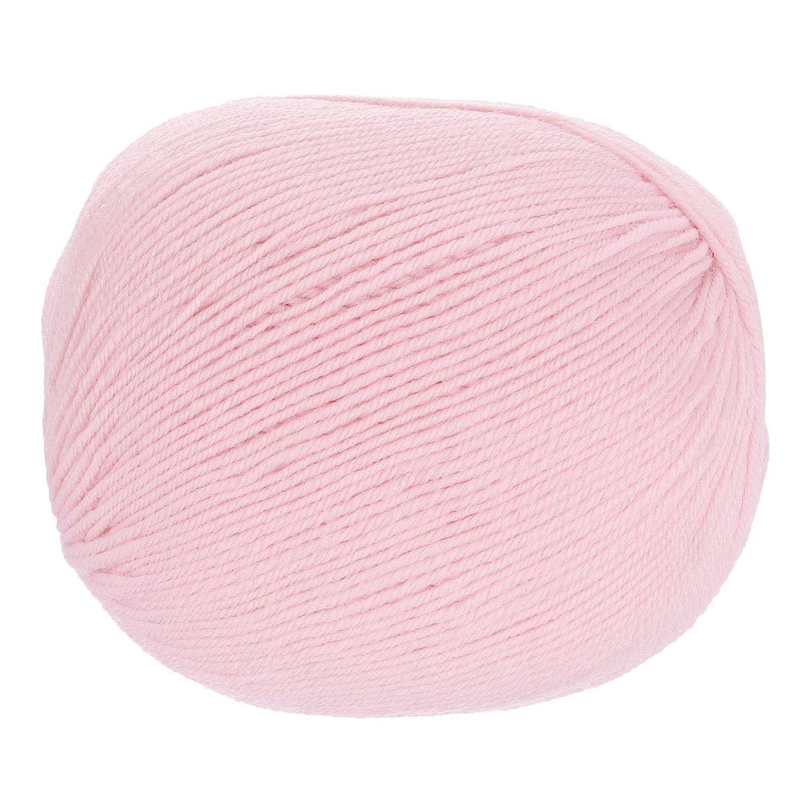4-Ply 100% Wool Yarn 3.52 OZ, 306 Yds(Light Pink, 1 Ball)