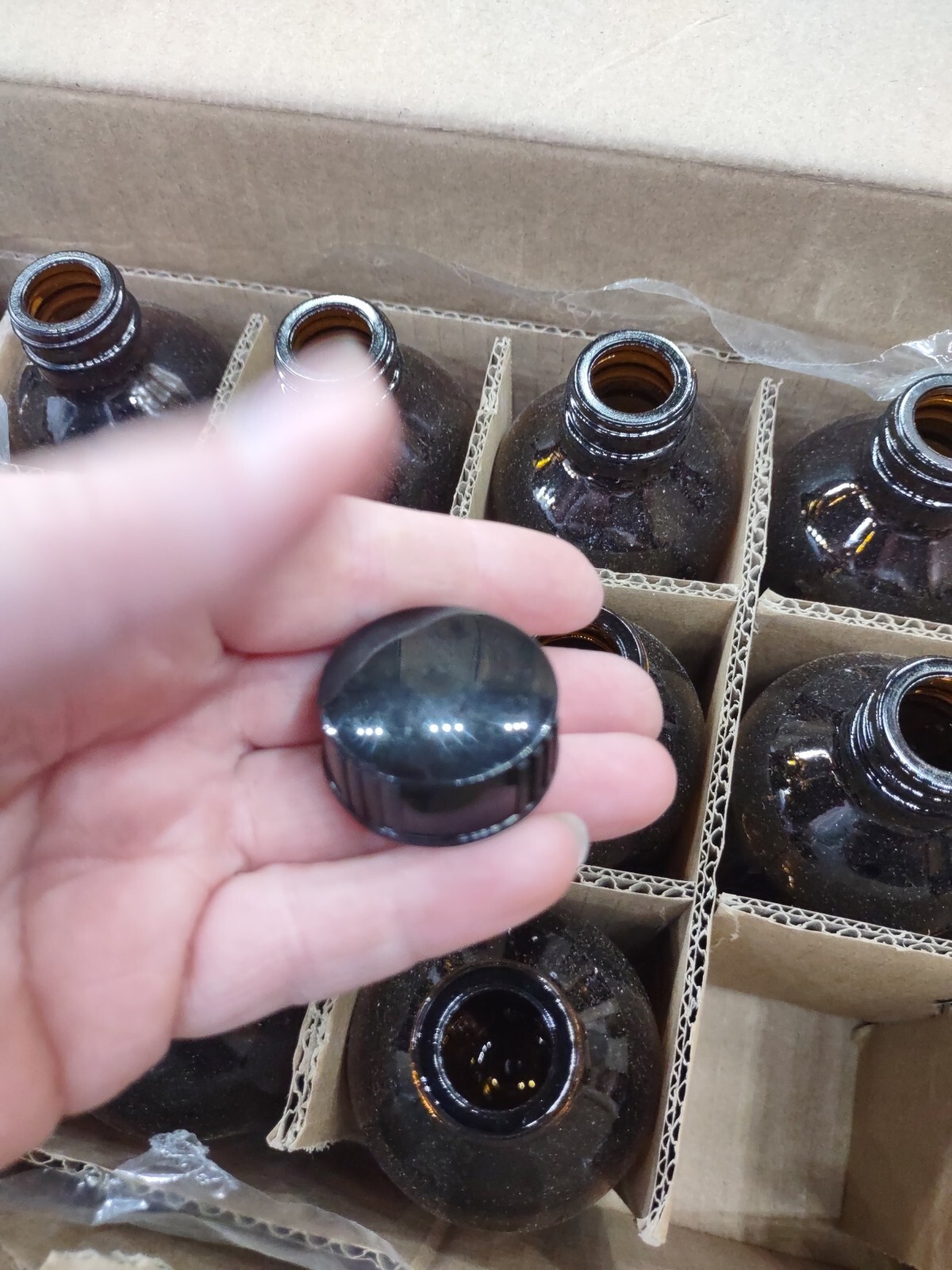 17 New 8 OZ Empty Amber Bottles With Lids Perfect For Tincture’s Mockins