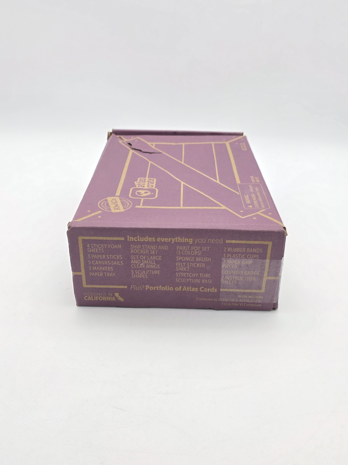 KiwiCo Kiwi Co. Atlas Crate “Spain” Kit Build Craft Explore, 6+ New Open Box