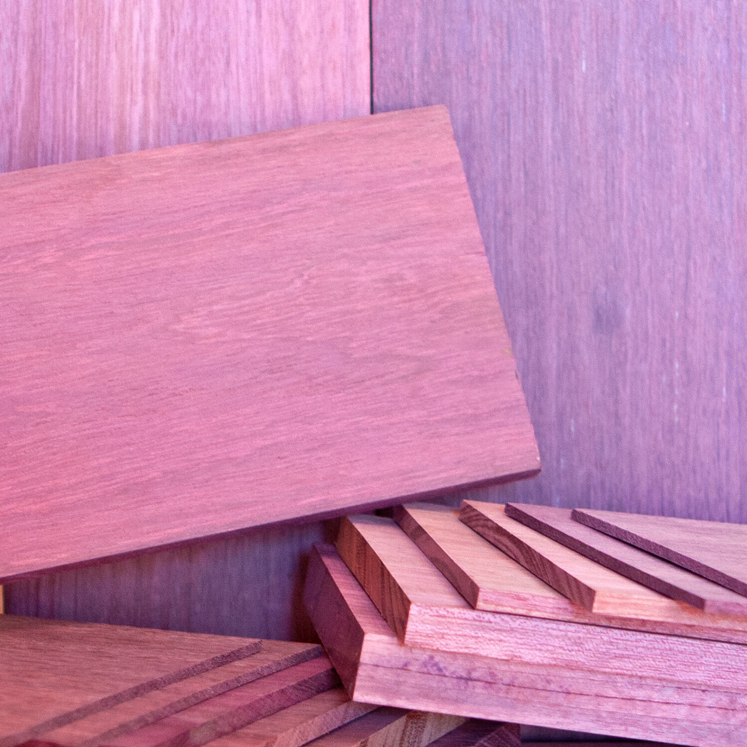 1/8″, 1/4″, 1/2″ & 3/4″ S4S Purple Heart Dimensional Lumber