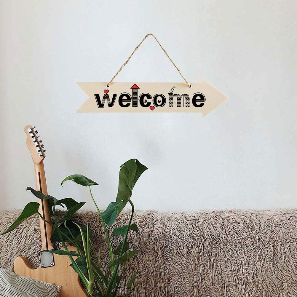 6Pcs Blank Wooden Arrow Signs for DIY Craft Projects, 3×11 Inch