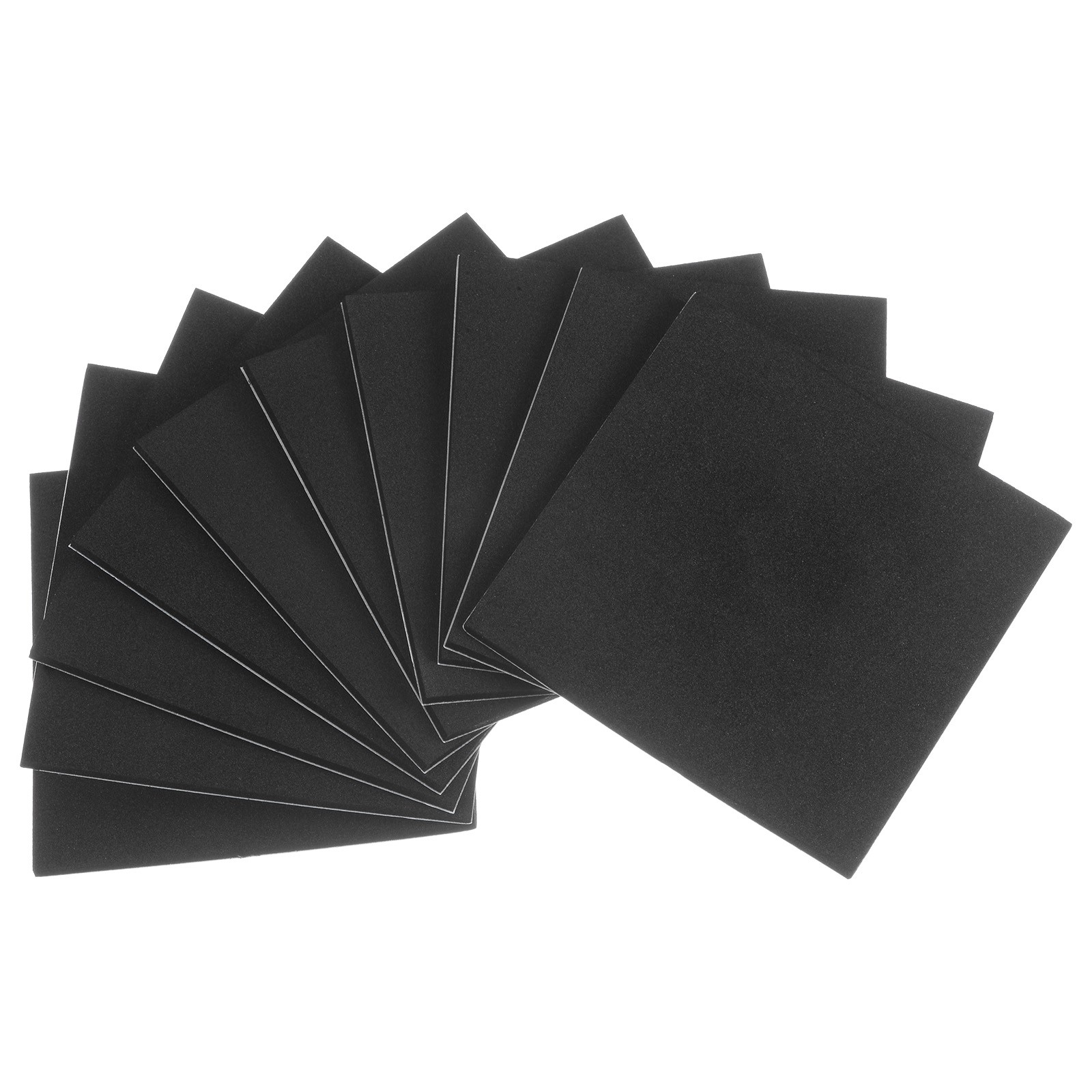 10pcs Adhesive Foam Padding Sheets 1/8″ Thick x 4″ Long Square EVA Foam Sheet