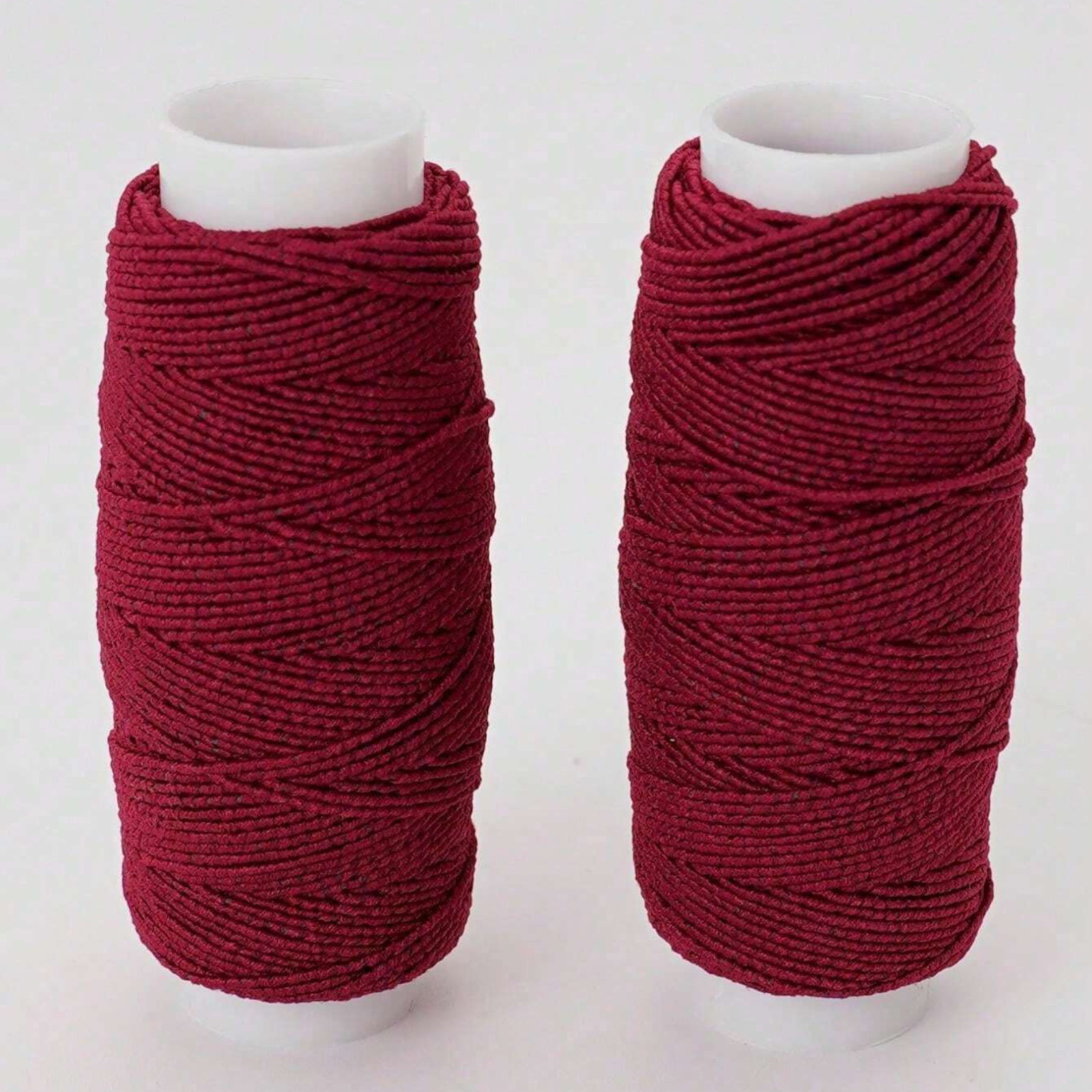 Elastic Sewing Thread 2 Rolls Ultra-Fine Sewing Stitching Cord for DIY Crafting