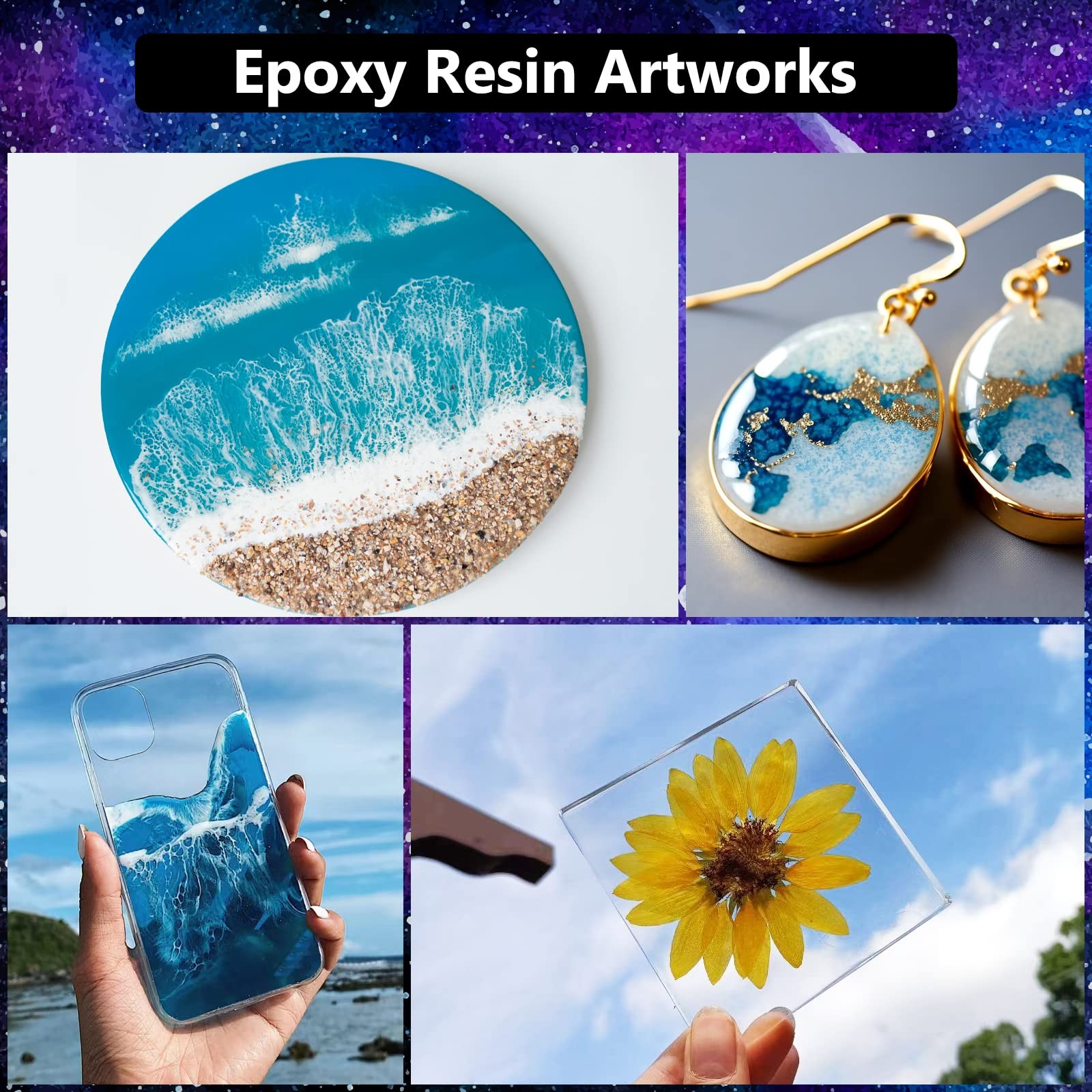 KISREL Epoxy Resin 32OZ – Crystal Clear Kit – No 32OZ,