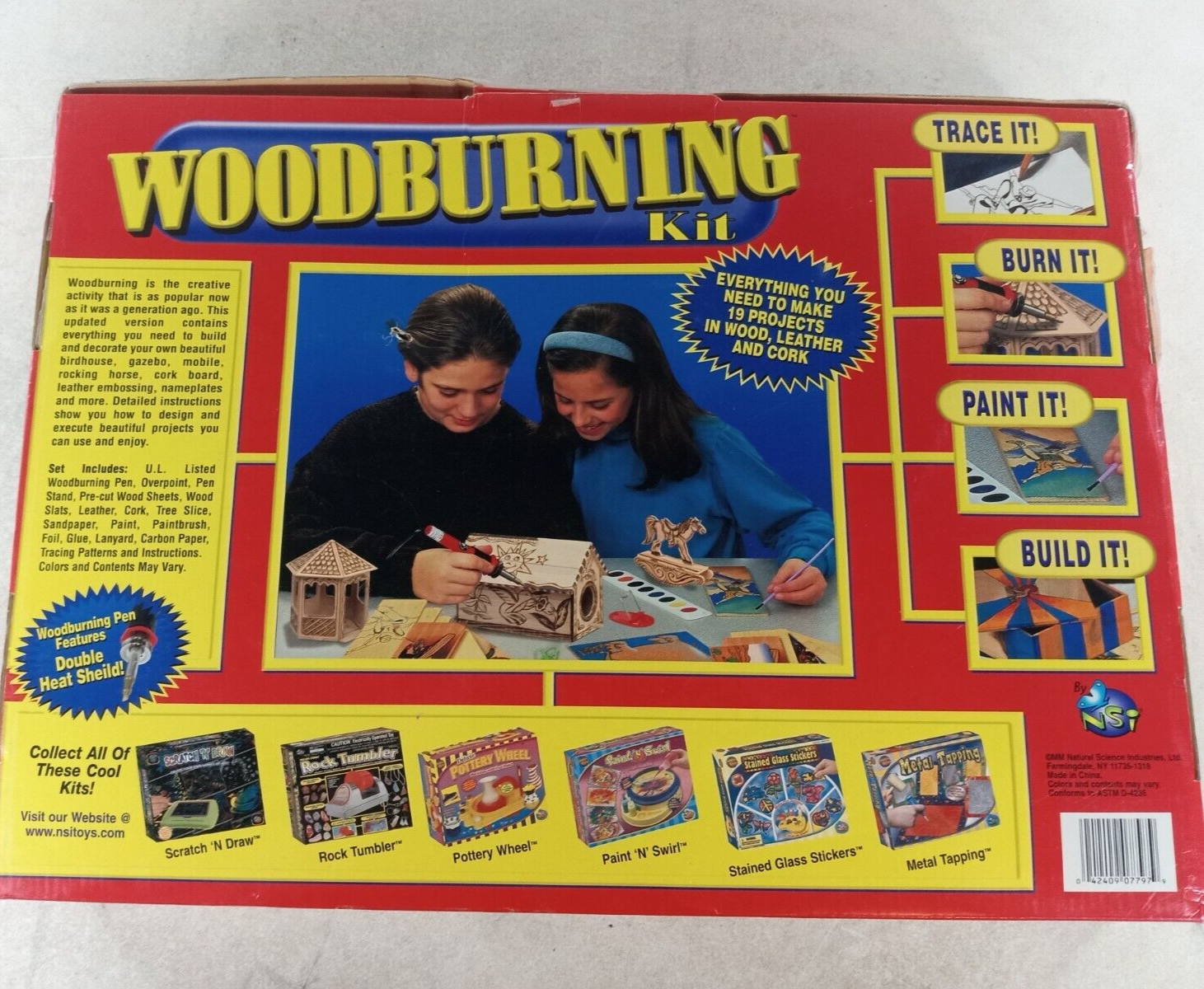 Wood Burning Kit by Natural Science Industries Ages 13+