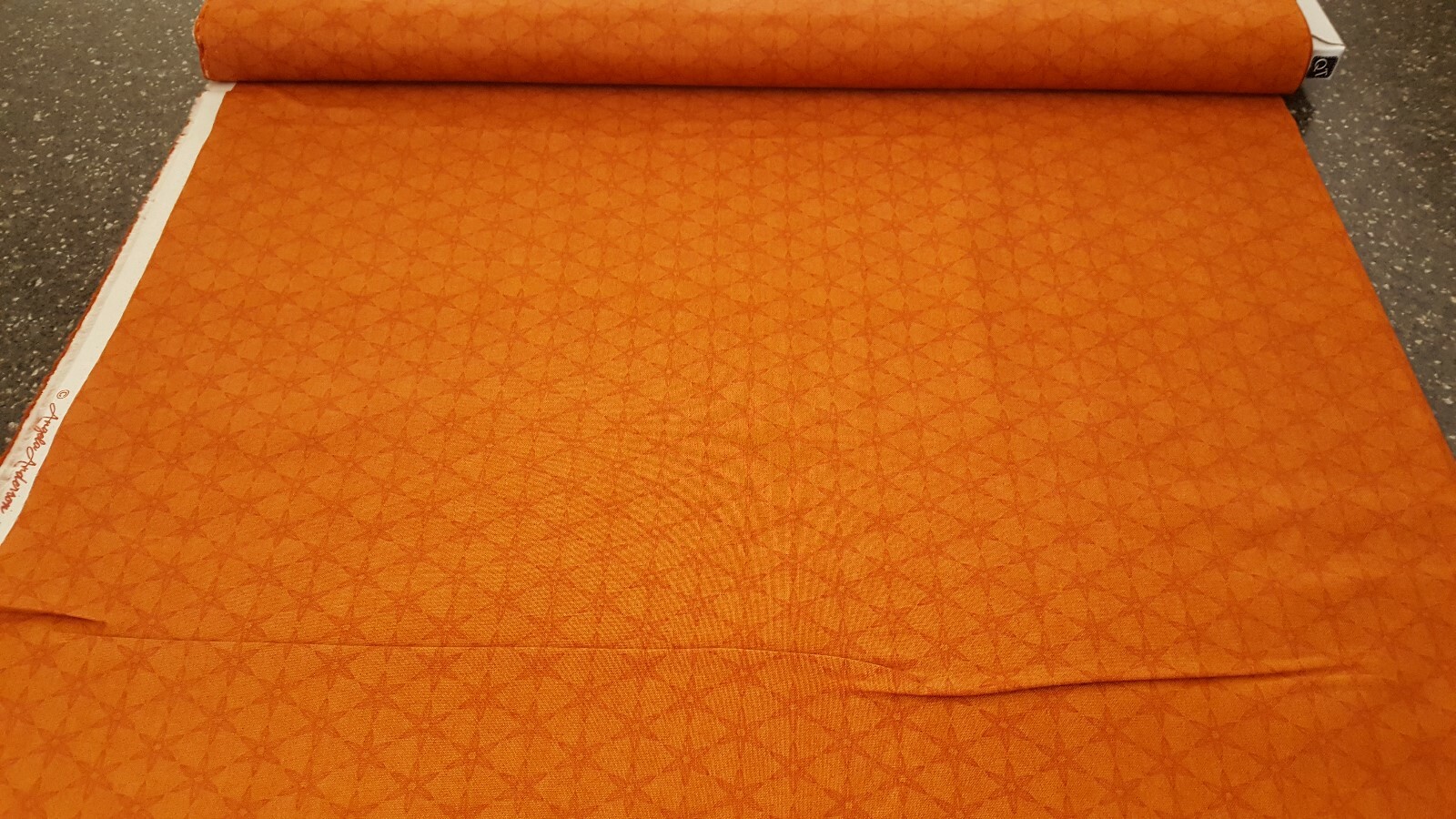 Quilting Treasures Just a Pinch BTY Angela Anderson Persimmon Star Anise