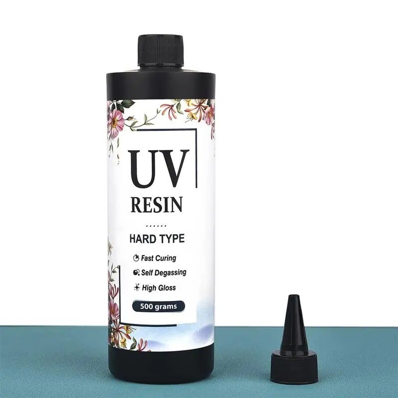 UV Resin Crystal Clear Hard Glue Ultraviolet Curing Epoxy For DIY Handmade