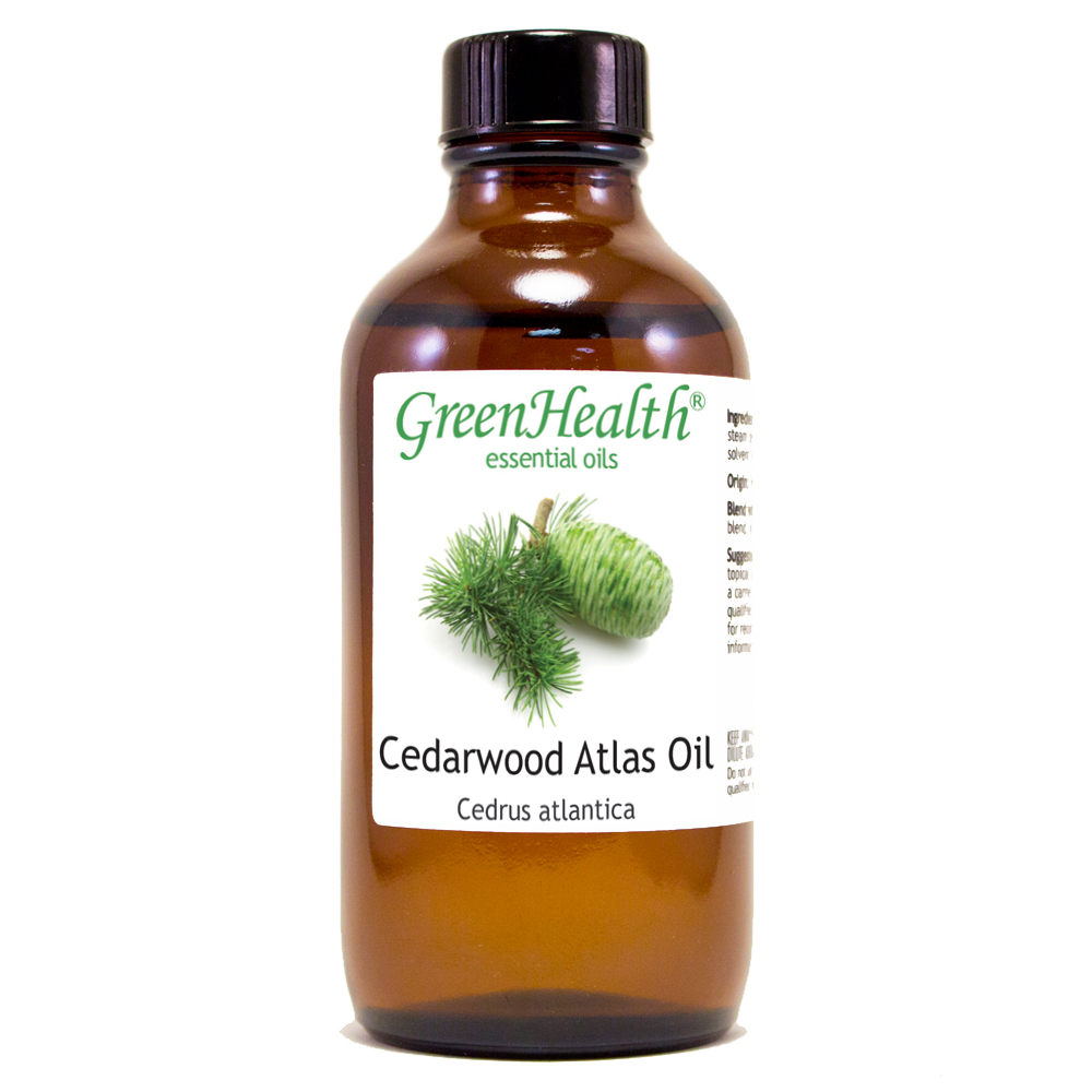 4 fl oz Cedarwood Atlas Essential Oil (100% Pure & Natural) – GreenHealth