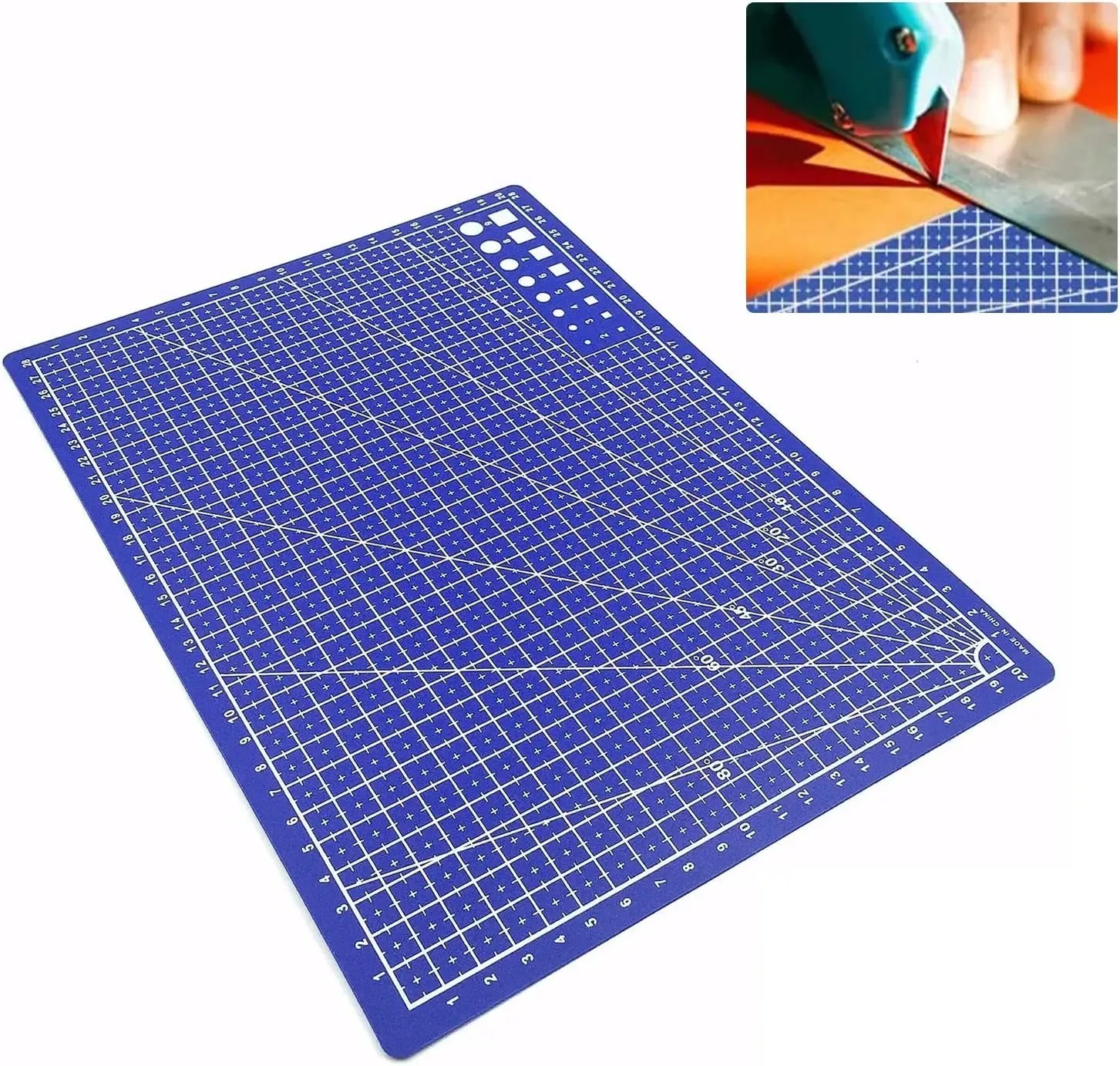 18 x 12 self-healing double-sided cutting mat for craft sewing hobby new