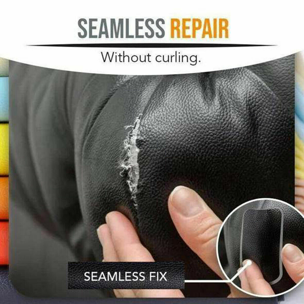 Self-Adhesive Leather Repair Patch Stick on Sofa Repairing Car Bag Seat Subsidie