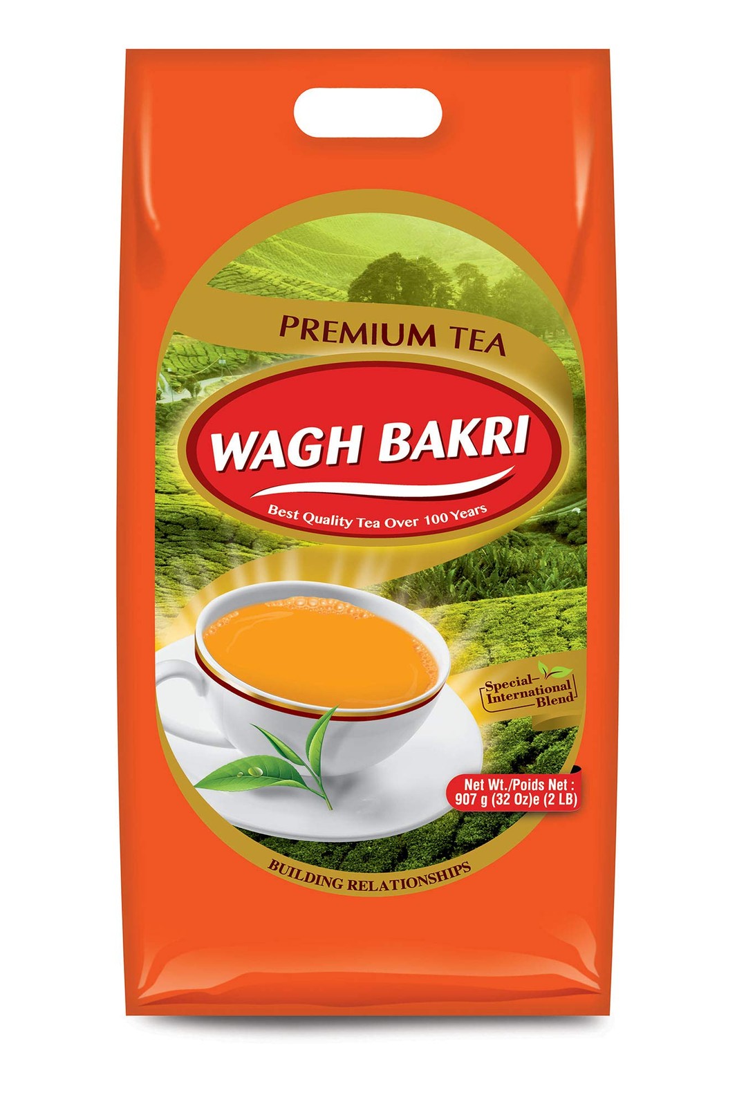 Wagh Bakri Premium Black Tea, 2 lbs of Special International Blend