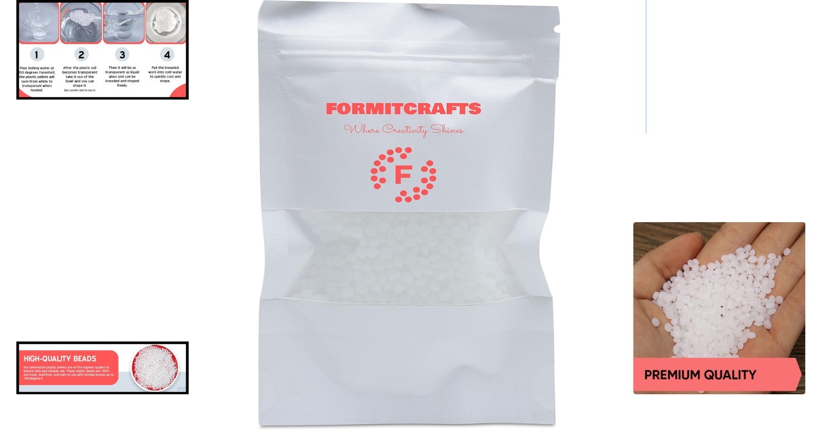 Moldable Thermoplastic Pellets (25g) – Perfect for Adult Crafting Projects
