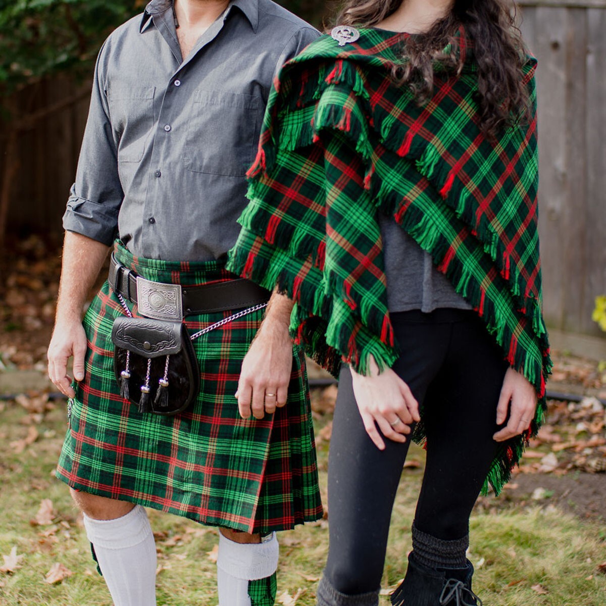 Homespun Wool Blend Tartan Fabric – By the Yard.