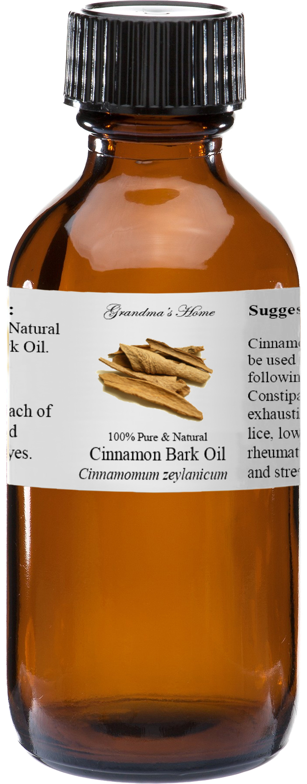 Cinnamon Bark Essential Oil – 4 oz – 100% Pure and Natural – Free Shipping