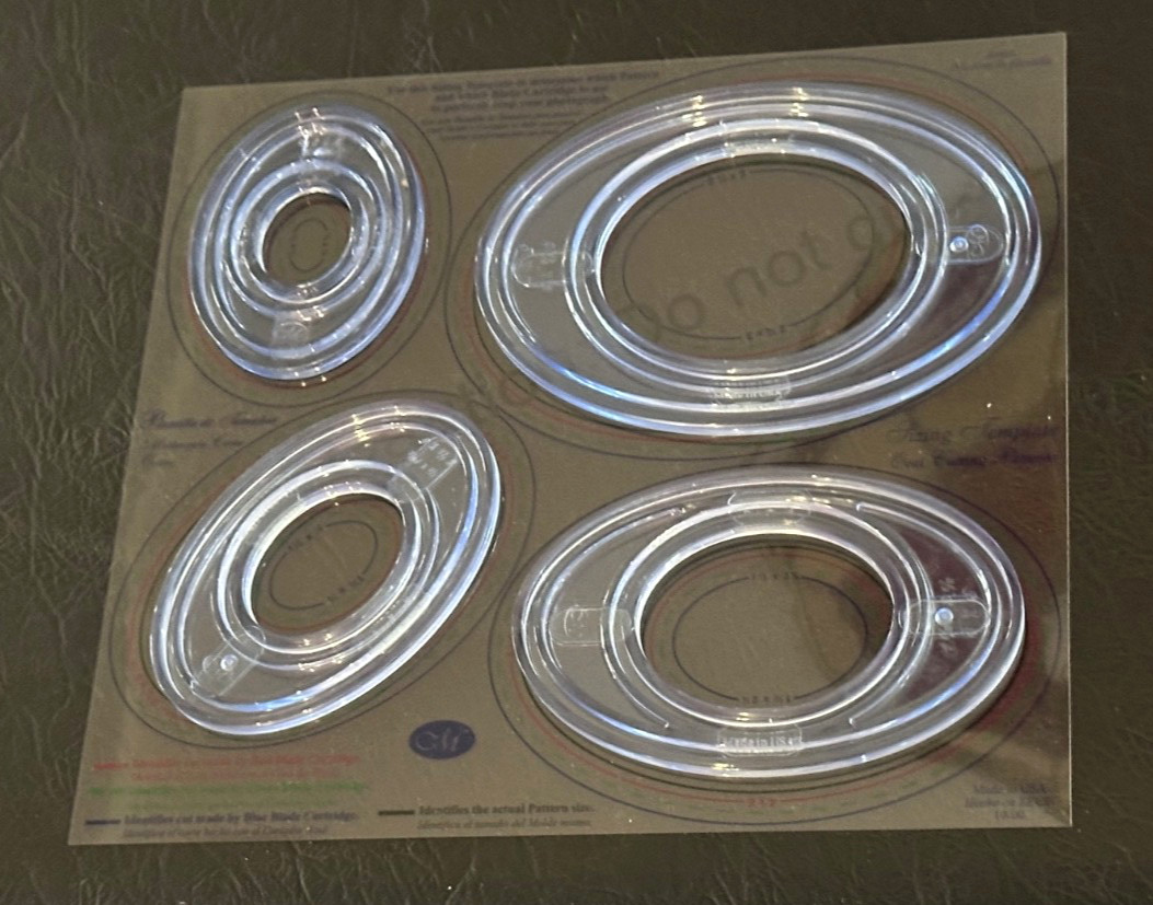 Creative Memories CCS PATTERNS ~TEMPLATES ~Ovals~CIRCLES~HEARTS~DIAMOND~STARS++