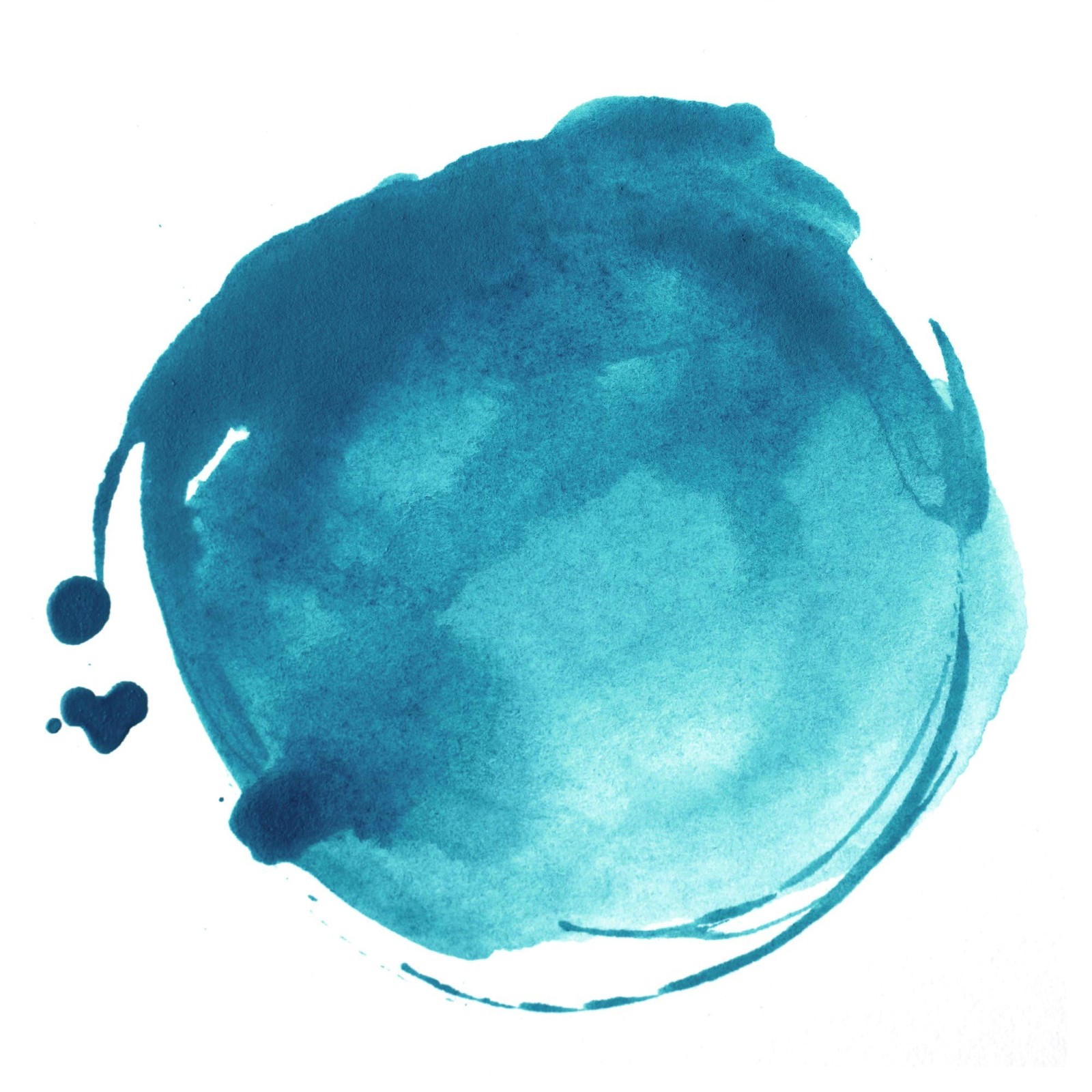 Professional Acrylic Ink 1 oz 30ml Jar Cerulean Blue Hue Painting Art