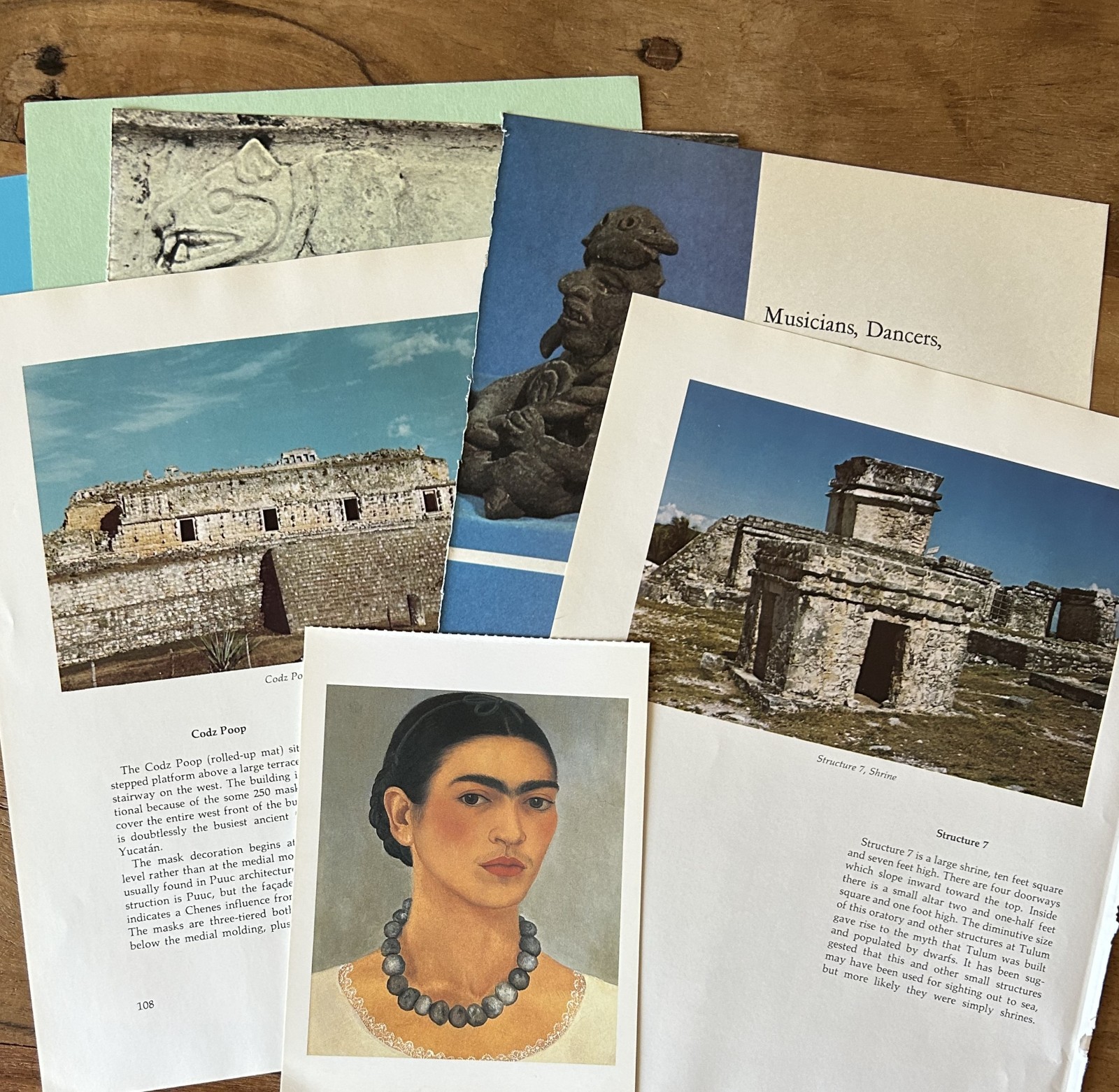 Viaje Mexicano Vintage Paper Pack #2 – 25PGS – Art History & Culture of Mexico