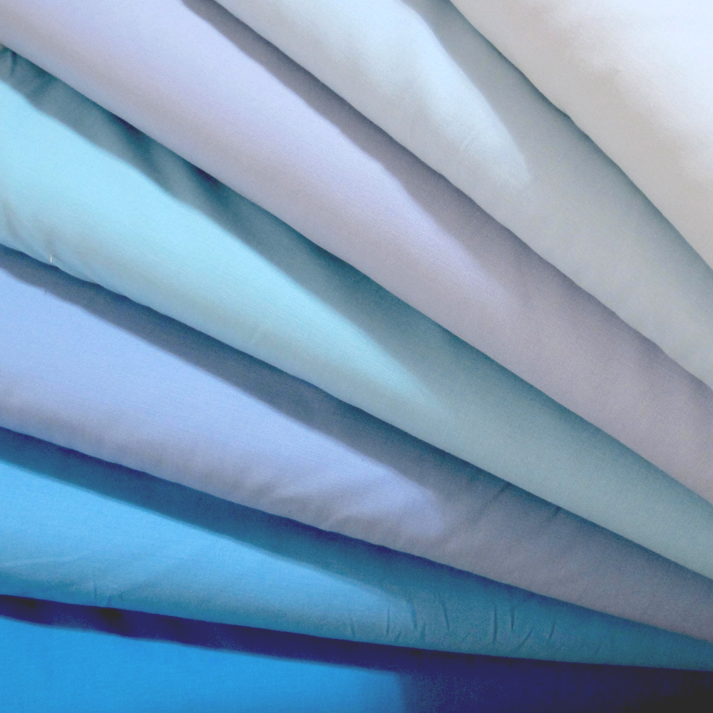 ROBERT KAUFMAN “KONA COTTON SOLID” Blue #2 by the 1/2 yard