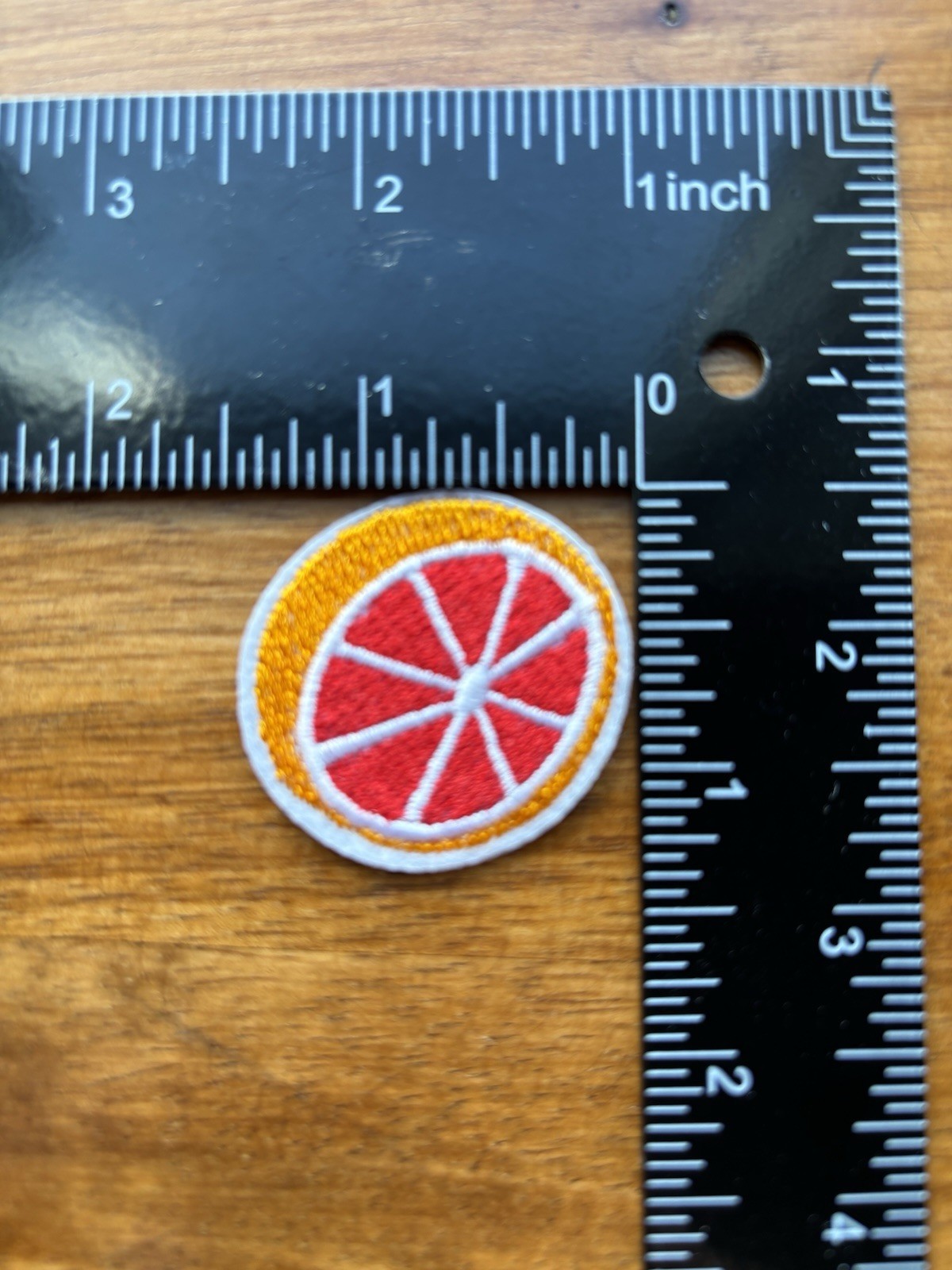 Grapefruit Citrus Iron On Sew On Patch Decal Embroidery BRAND NEW