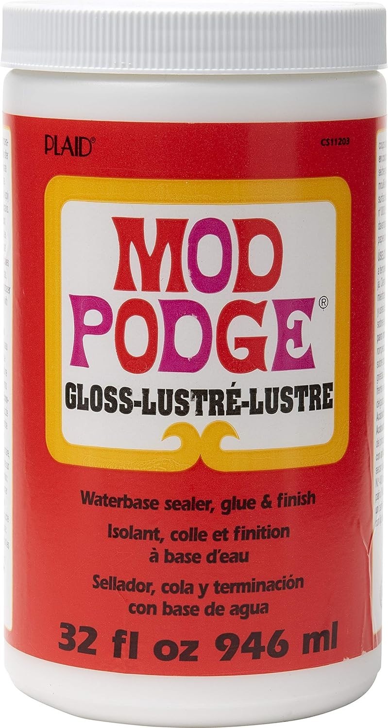 Mod Podge Waterbase Sealer, Glue and Finish, 32 Oz, Gloss CS11203