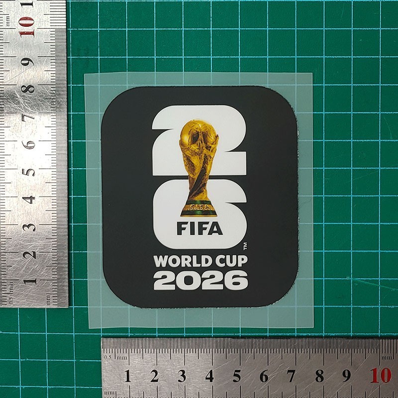 2026 FIFA World Cup Mexico USA Canada PVC Patch Badge Set 4Pack For Fans Gift US