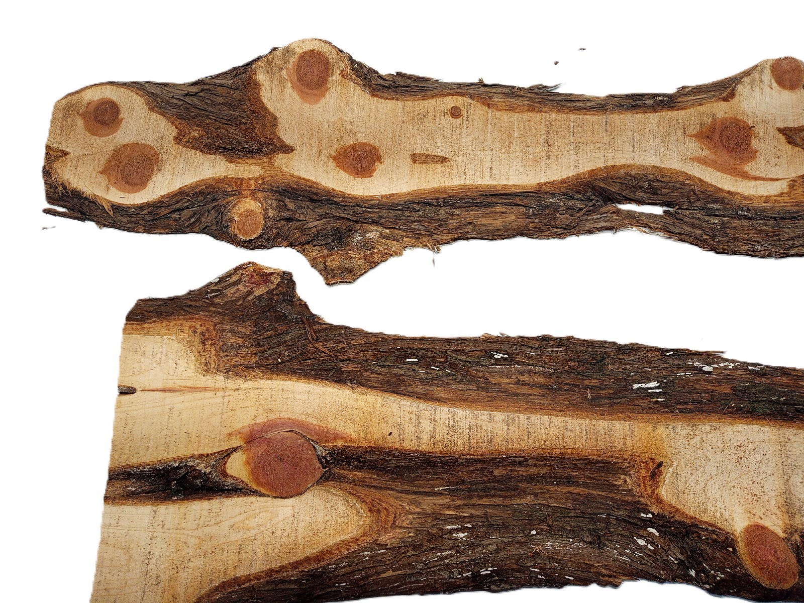 10lbs AROMATIC RED CEDAR Outer Slab Cuts Live Edge Milled Kiln Dry SHIPs FREE!