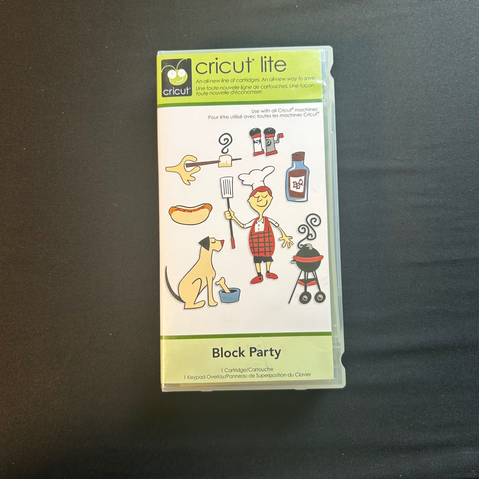 Circuit Lite Block Party barbecue Cartridge keypad overlay link status unknown