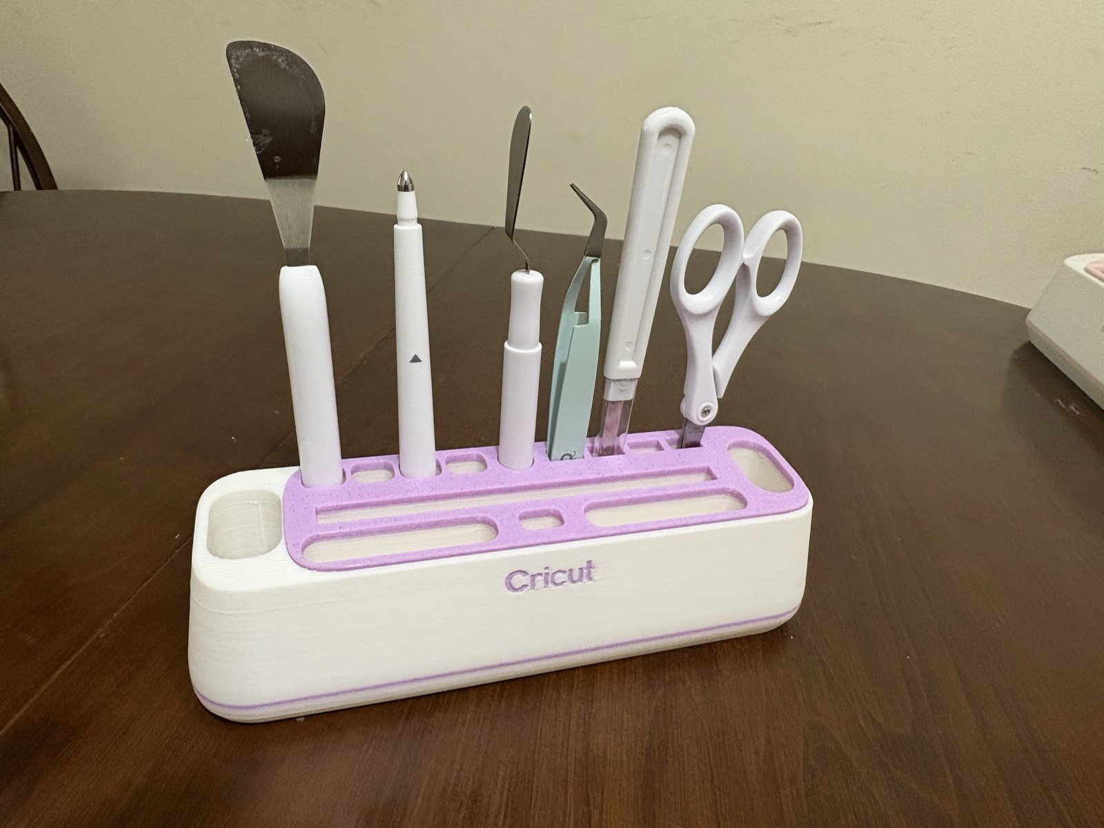 Organizer for Cricut Tools and Accessories Blade Holder Caddy Color Purple