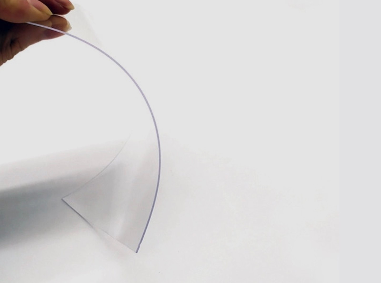 Polycarbonate Film Clear Sheet 15mil Thick 40″ width x 0.015″ thickness
