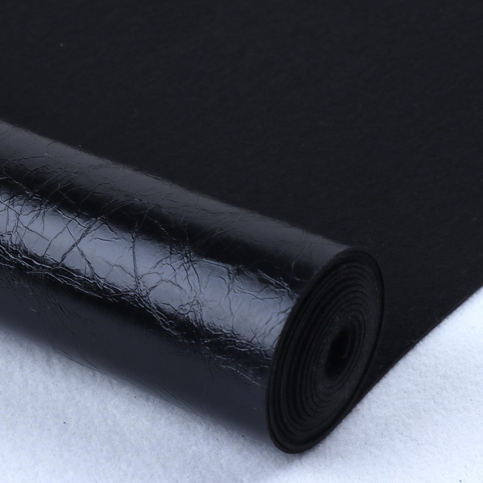 Faux Leather Fabric Soft 12″X53″(30cm x135cm) PU Faux Leather Sheets Suitable…