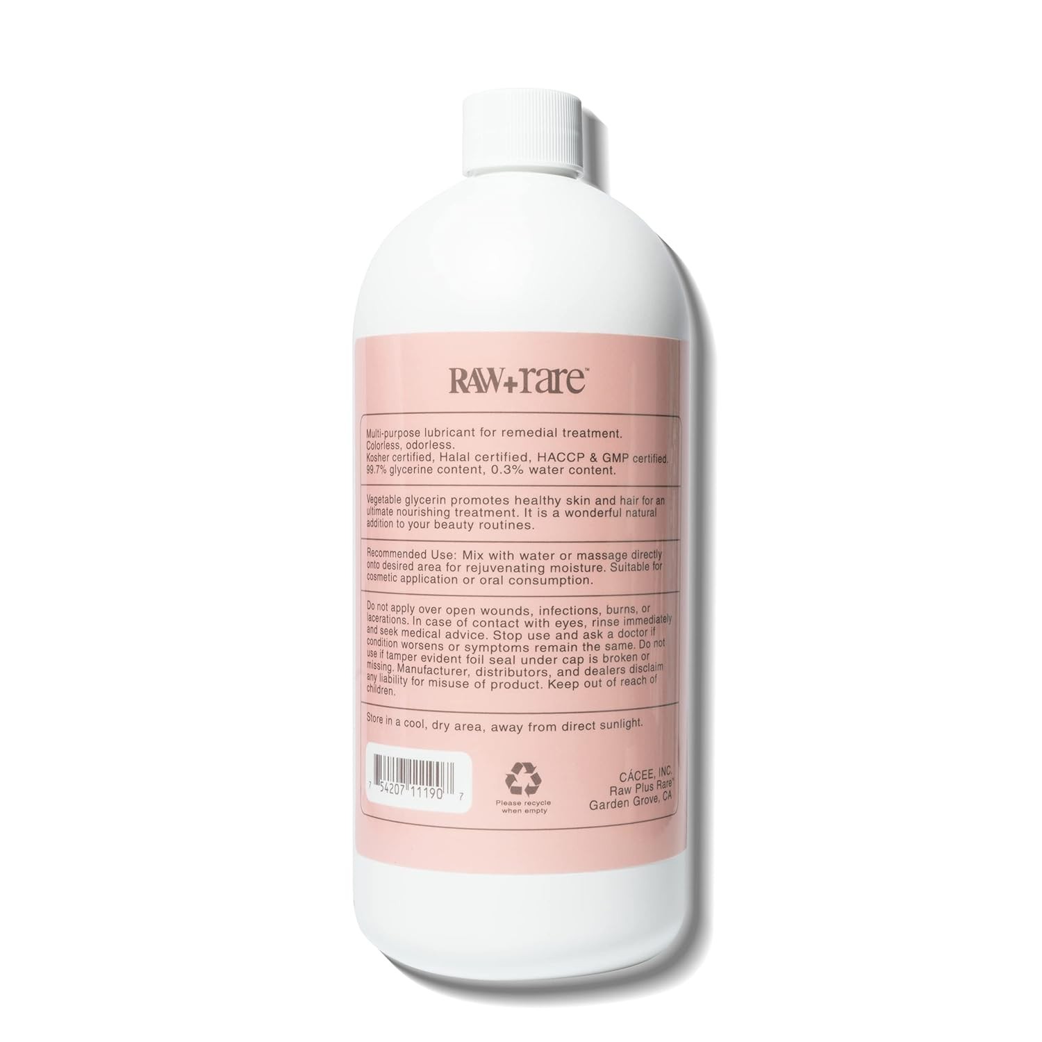 Vegetable Glycerin Food Grade 32 fl oz Moisturizer Smoothie Crafts Cosmetic