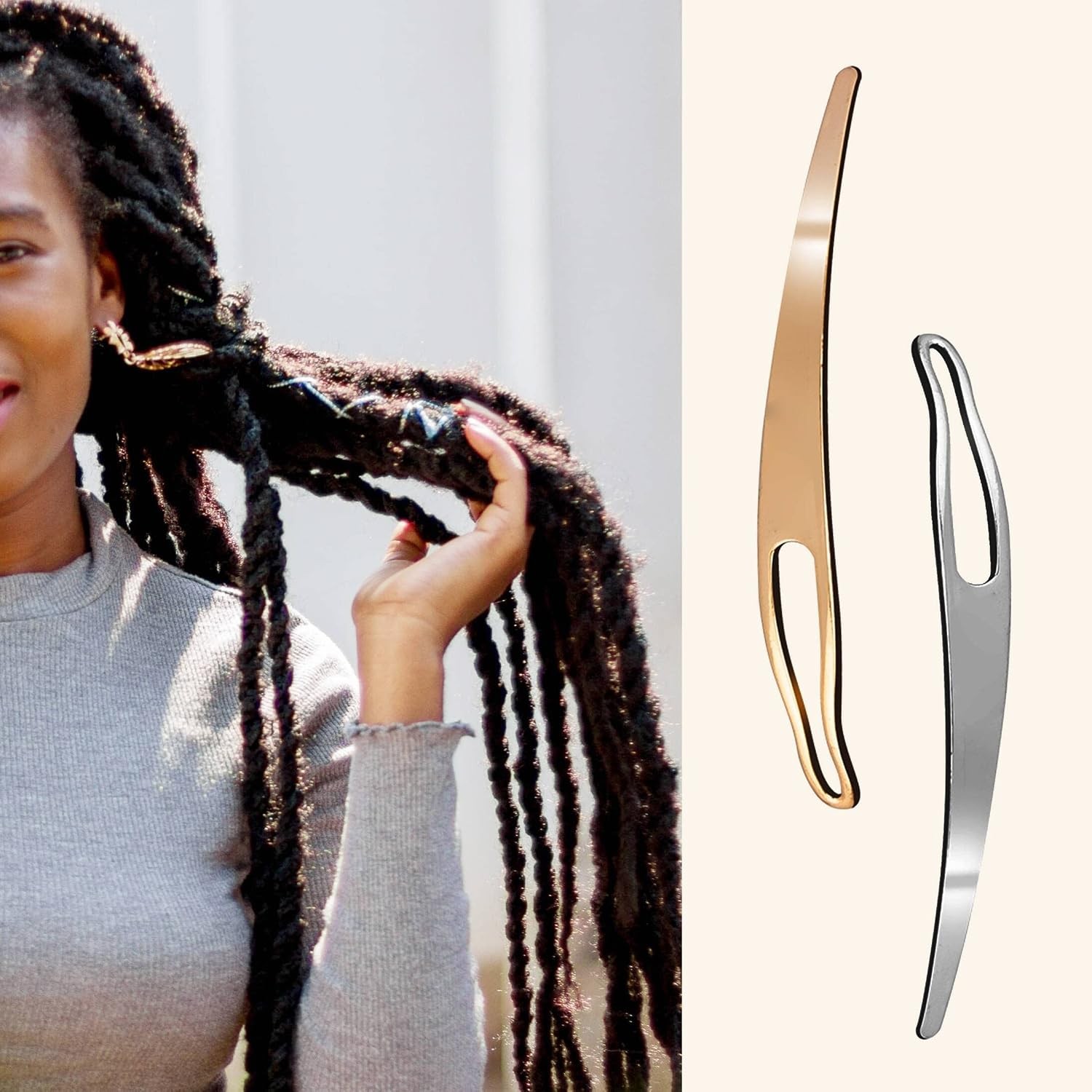 0.5mm Dreadlock Crochet Hook Needle for Hair Locs Interlocking Tool