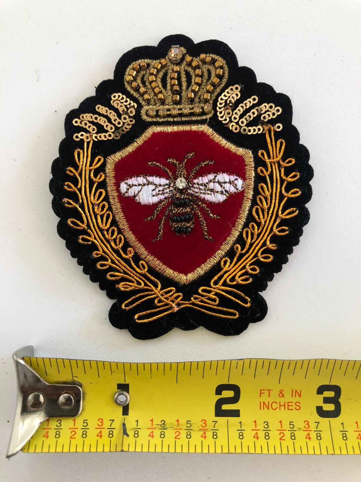 Various Iron on & Glue on 3D Embroidery Patches