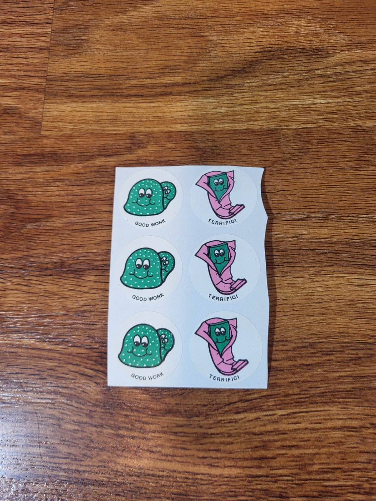 Vintage CTP Scratch N Stiff Partial Sheet 6 Wintergreen