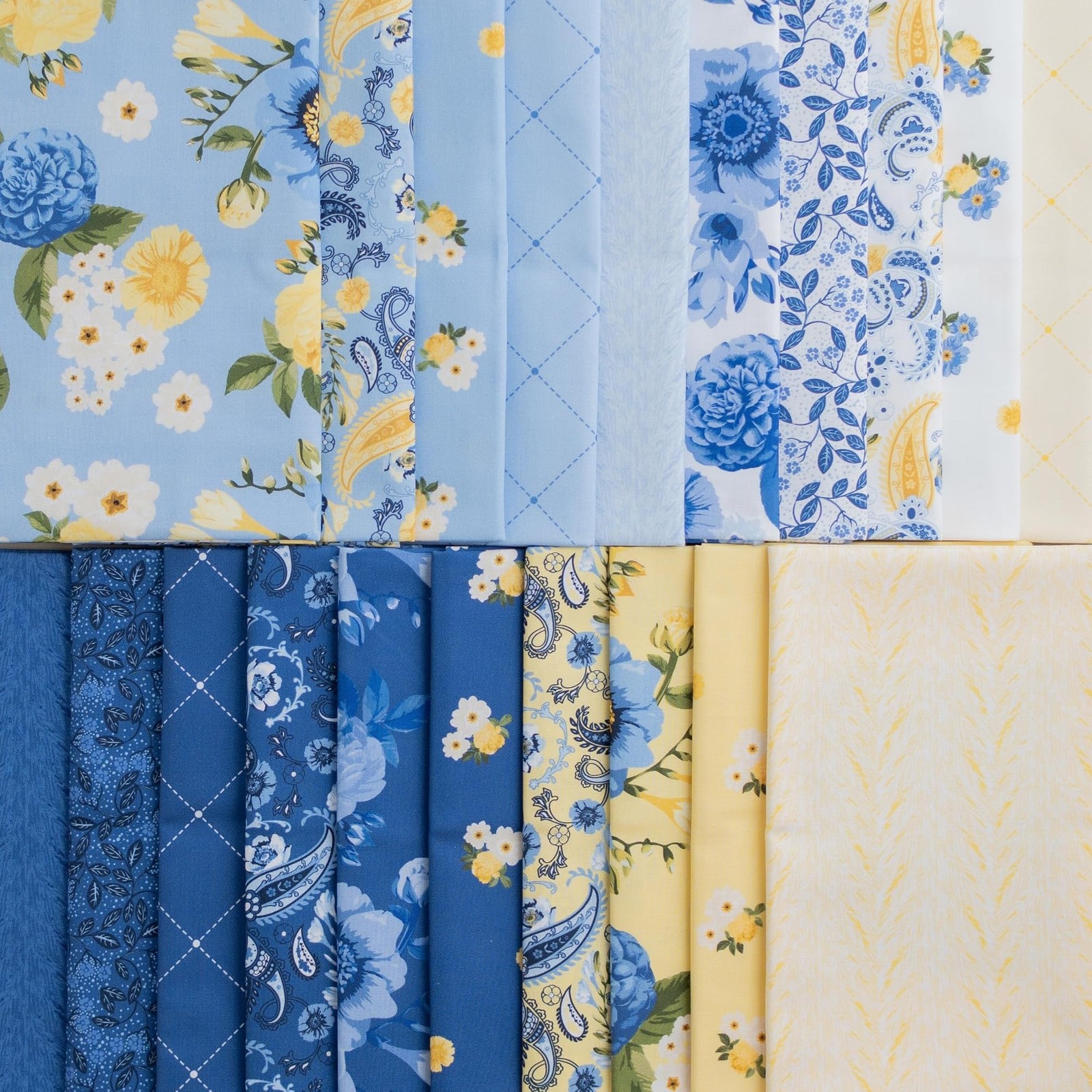 True Fabrics 2.5″ Strips Jelly Roll (Sunshine Blooms)