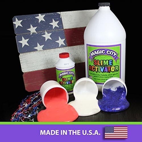 1 Gallon Non-Toxic Slime Activator – Made in America, Ultimate Slime Experience^