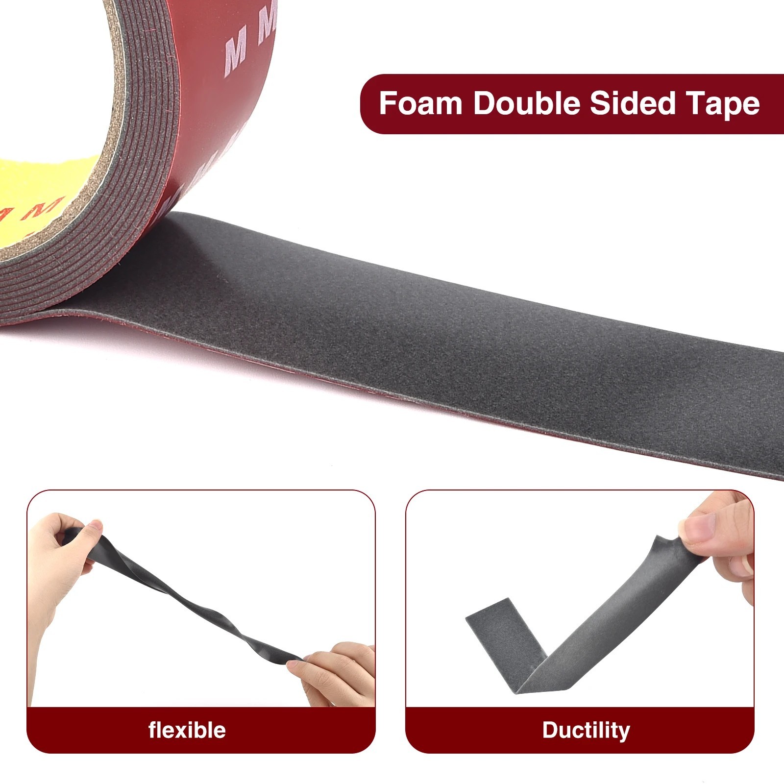 Automotive Double-Sided Adhesive Tape for Strong Permanent Car Exterior Repair