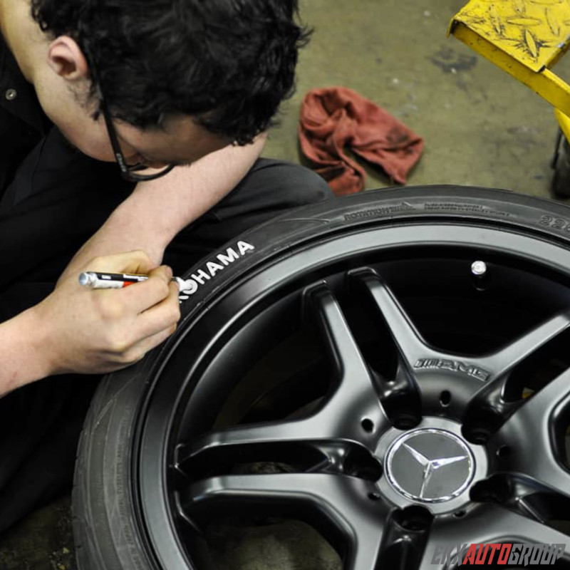 Tire Permanent Paint Marker Pen Car Tyre Rubber Universal Waterproof Oil Based